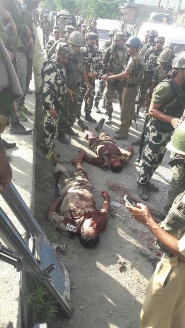 Five CRPF men, two militants killed, 20 injured in Pampore attack
